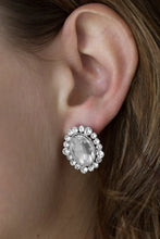 Load image into Gallery viewer, Hold Court - White Earrings
